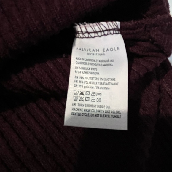 American Eagle ribbed long sleeve size M - Picture 4 of 5